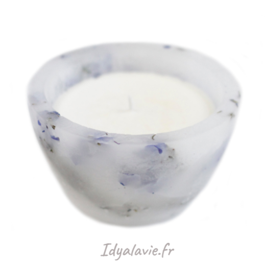 Bougie Enchantée grand bol à la Lavande
