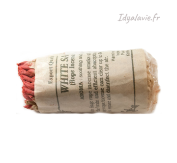 Encens Népalais tressé Sauge Blanche