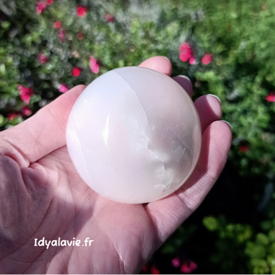 Sphère Sélénite 70-80 mm