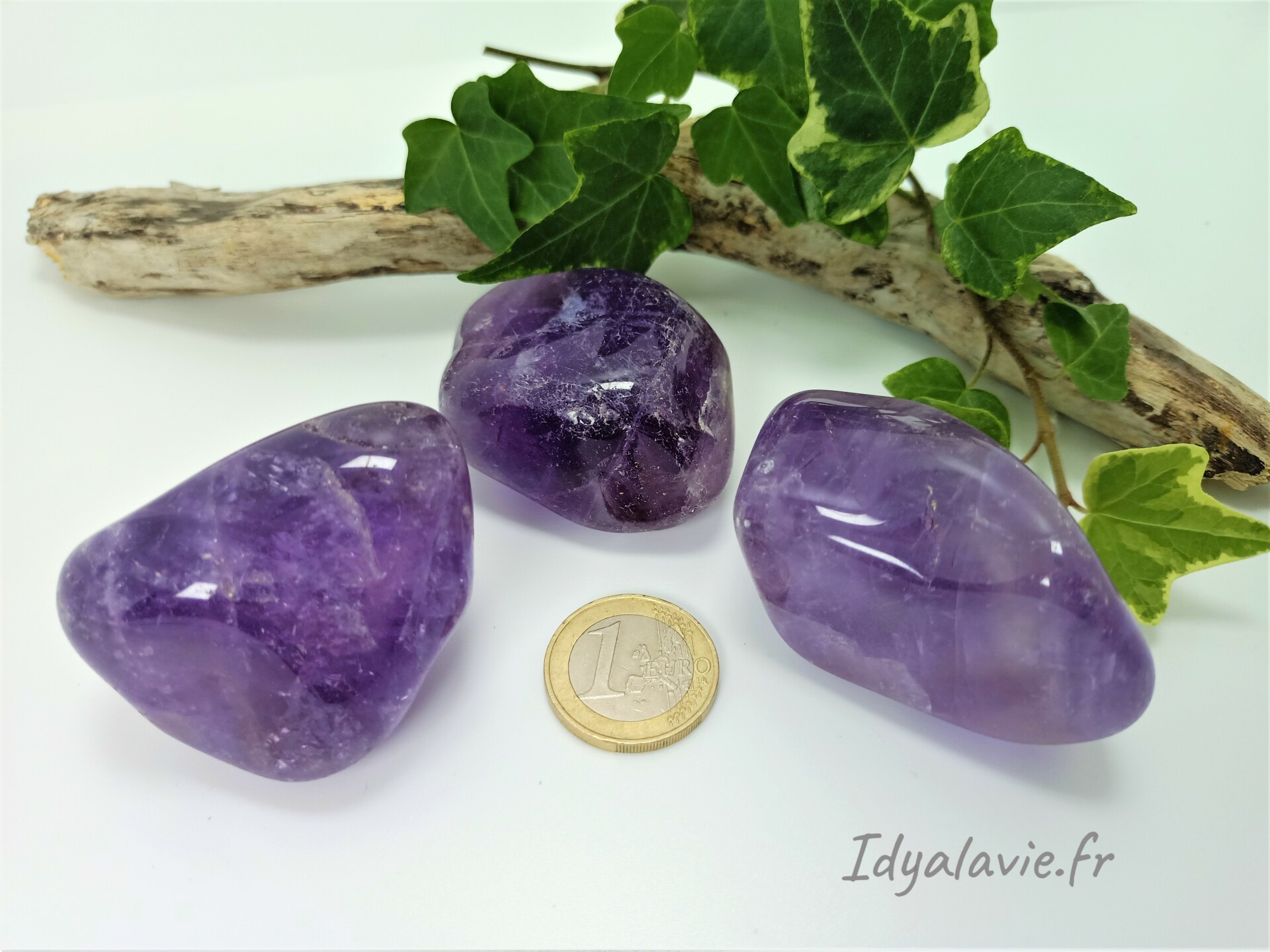 Améthyste Pierre roulée 5 à 7 cm