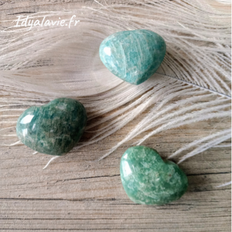 Amazonite cœur 3cm