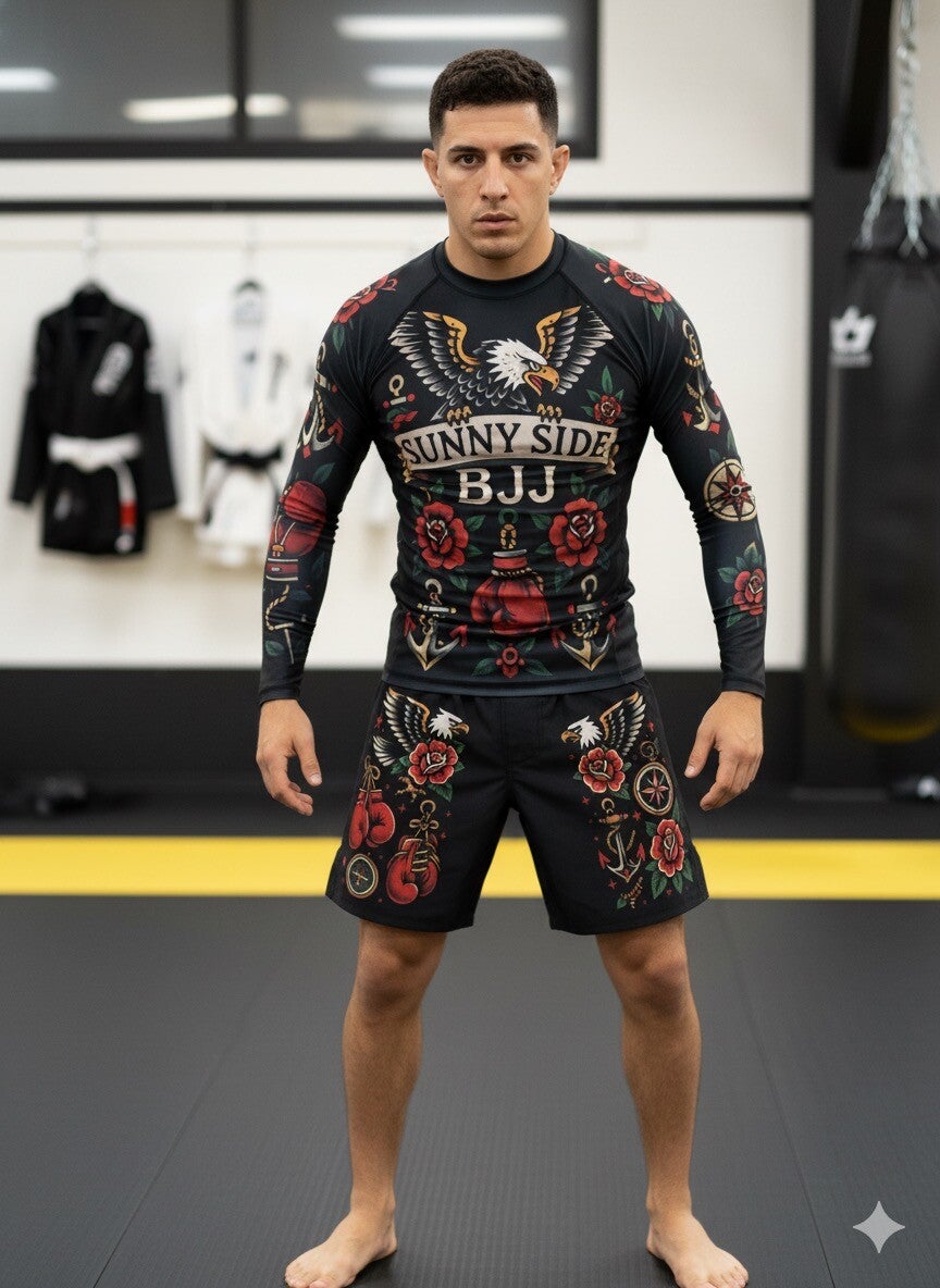 American Traditional Boxing Gloves Fighter Set