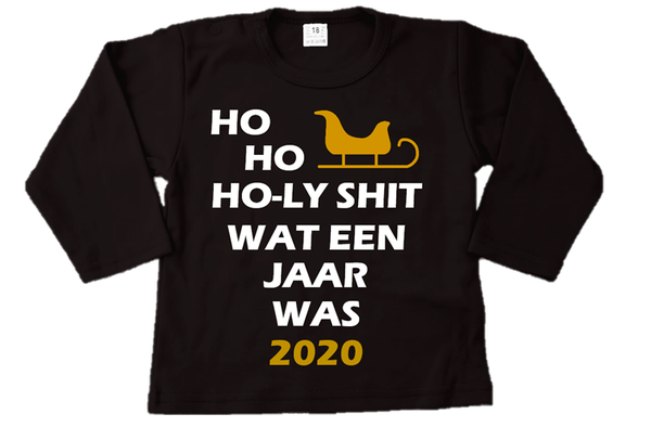 Shirt | Ho ho ho-ly sh*t wat een jaar