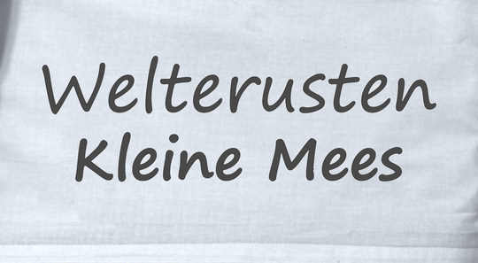 Lakentje l Weltrusten kleine