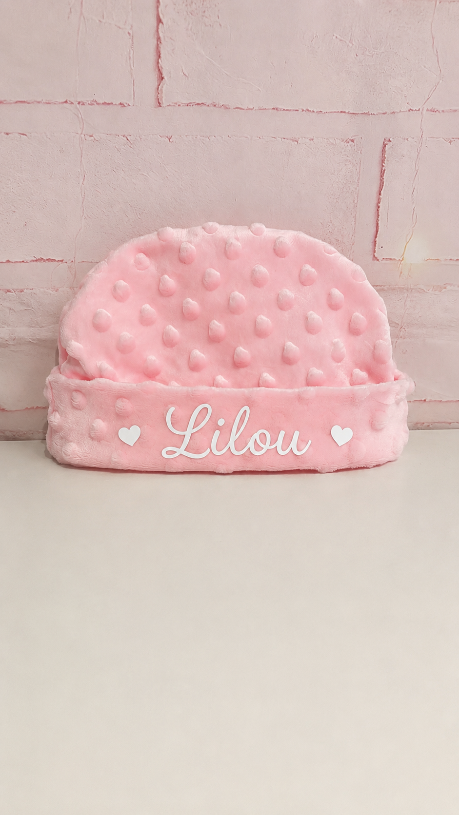 Bonnet bébés minky