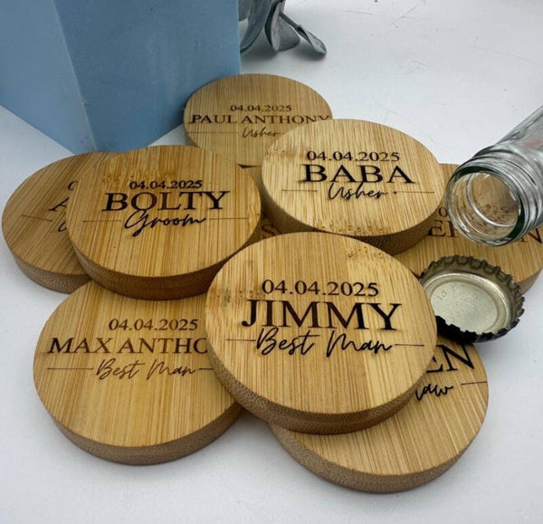 Ouvre bouteille Bois rond