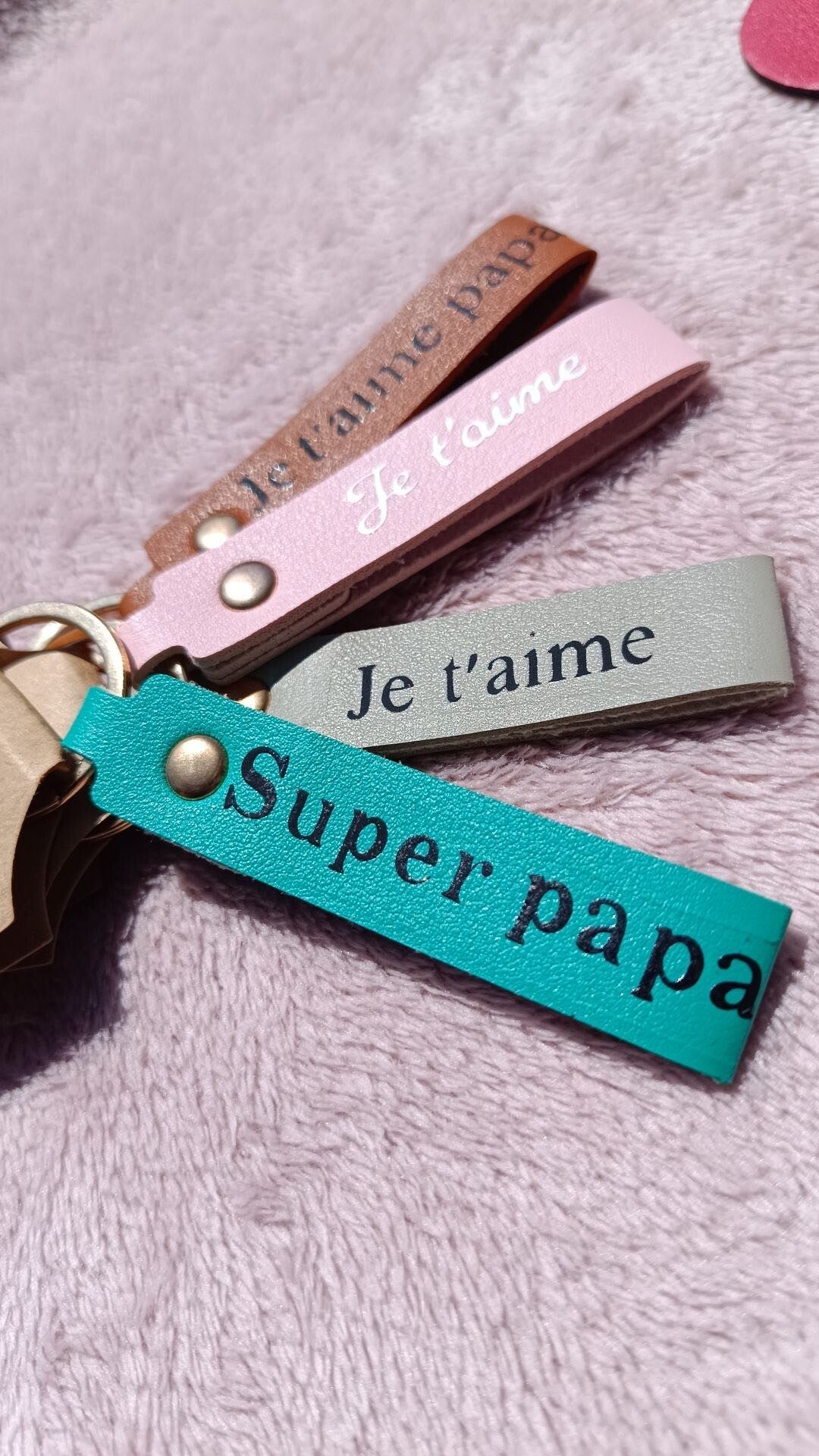 Petit Porte-clefs cuir