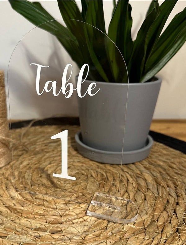 Numéro de table