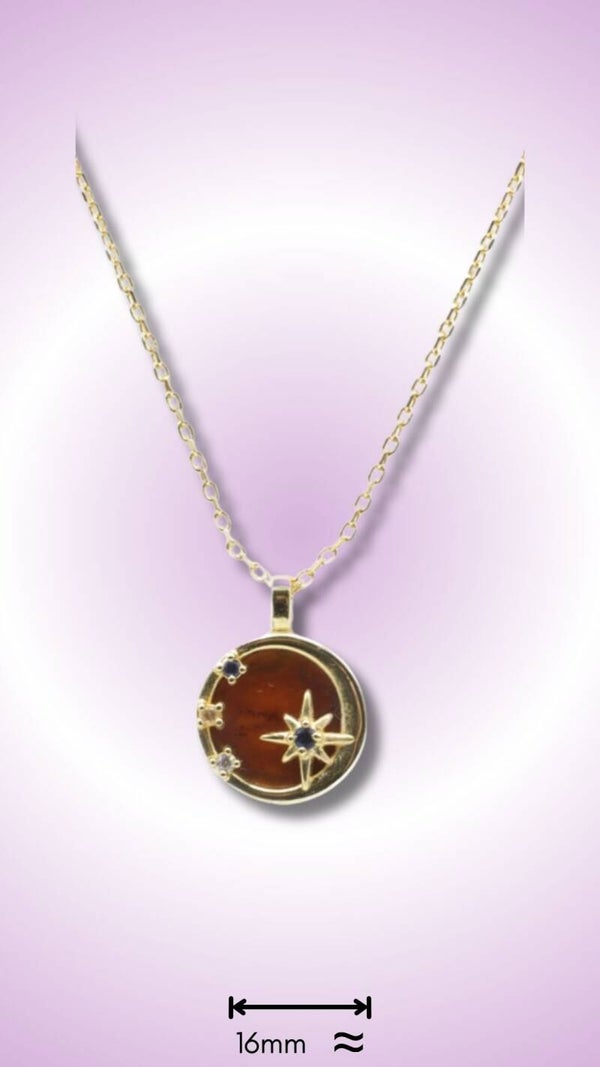 Collier Grenat