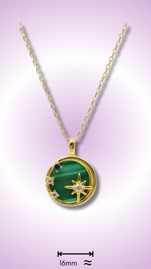 Collier Malachite