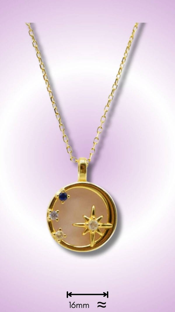 Collier Quartz rose