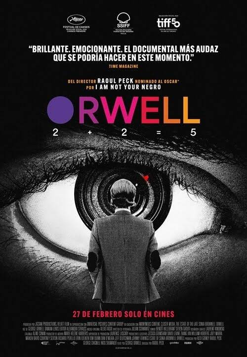 Cartel película Orwell 2+2=5