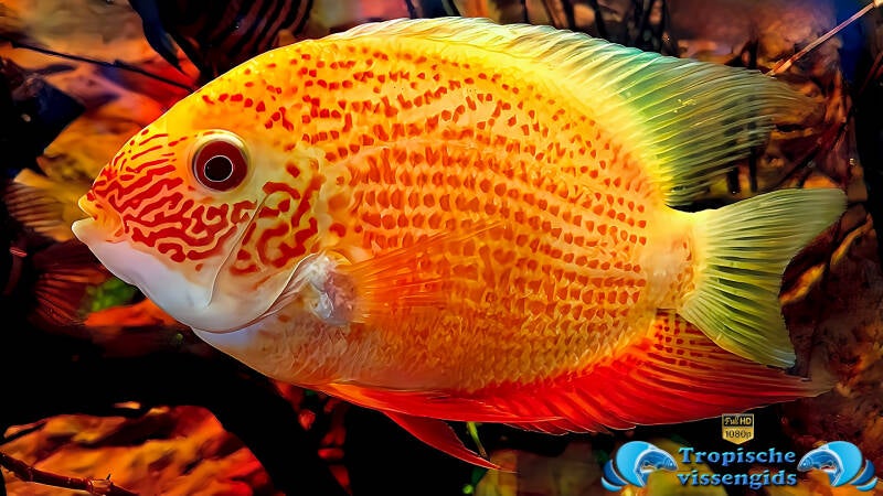 Heros severus red spotted gold