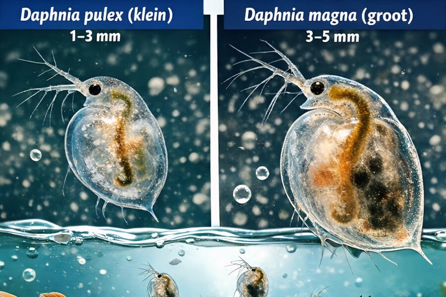 Watervlooien kweken