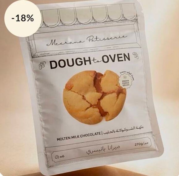 Dough to oven