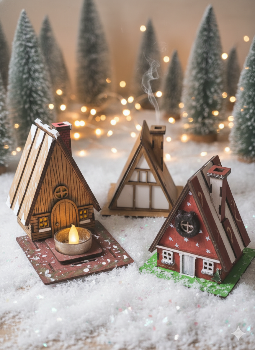 wierook huizen / casas de incienso