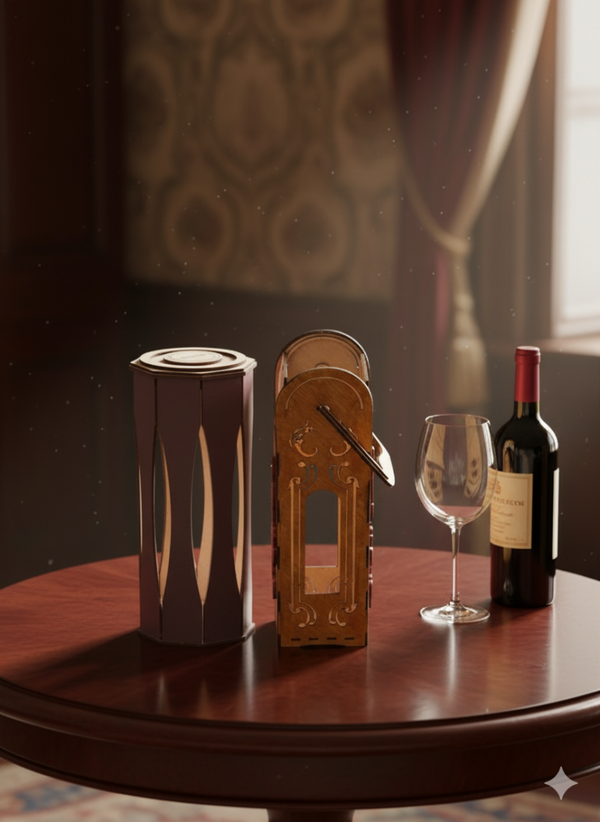 flessenhouder doos / caja portabotellas