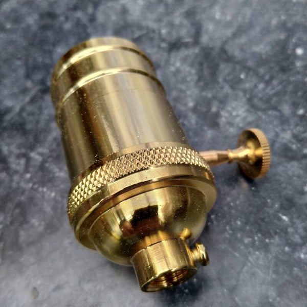 Fitting E27 met schakelaar