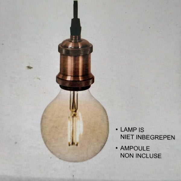 Fitting E27 met snoer.