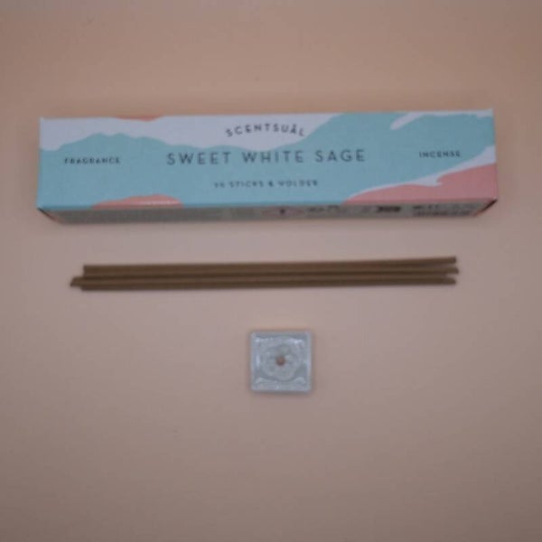 Scentsual Sweet White Sage Incense Sticks