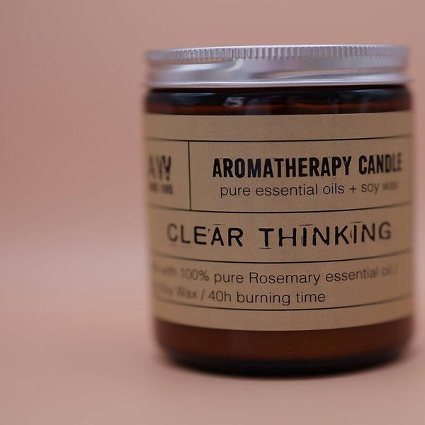Soy Aromatherapy Candle - Clear Thinking