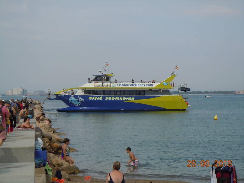 Petit tour en catamaran