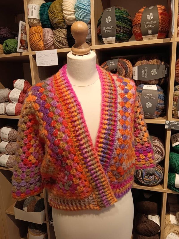Hexagon vest haken