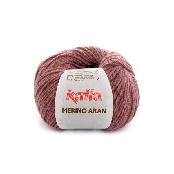 Donker BleekRood 84 (aran merino)