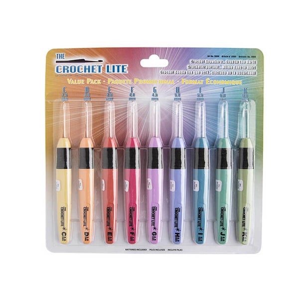 Haaknaaldenset Crochet Lite