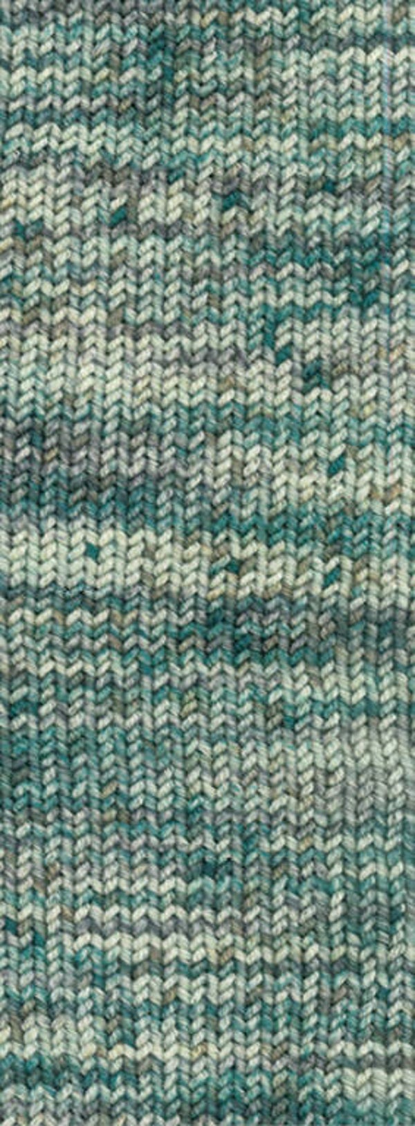 Crème/Donkergrijs/Grijsbruin/Petrol ( Cool Wool Spots ) 02