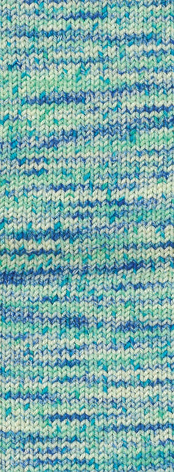 Crème/blauw/water-/cyaanblauw ( Cool Wool Spots ) 05
