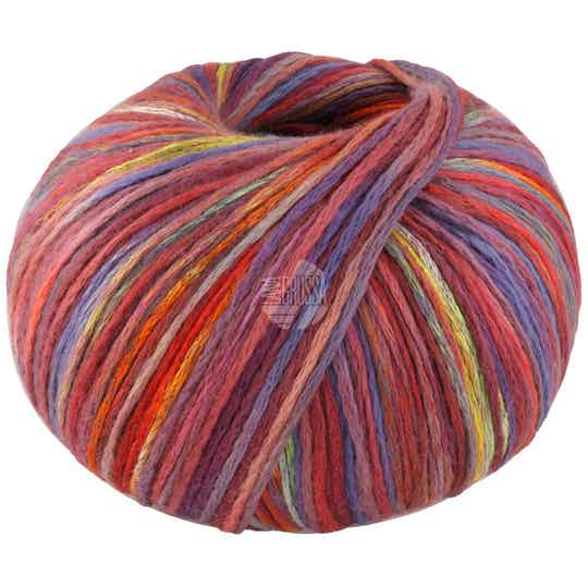 Donkerrood/blauw/geel/oranje ( Cotonella Multi ) 101
