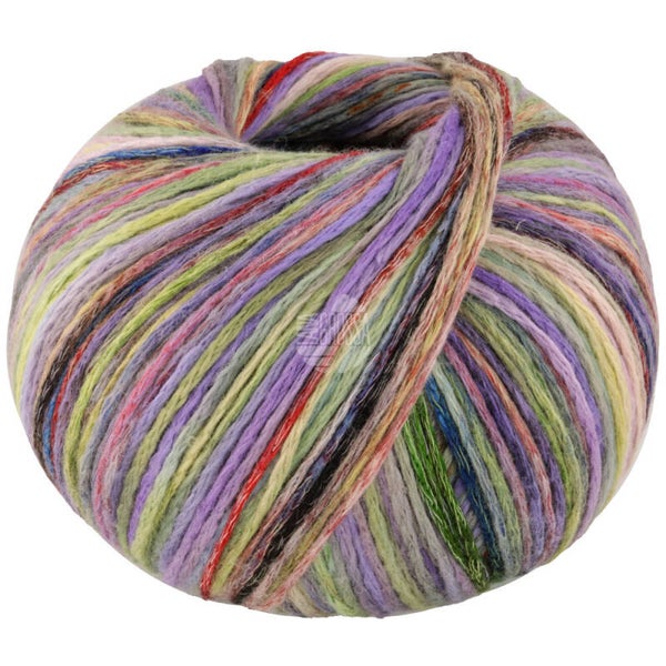 Paars/oranje/geel/groen/wit ( Cotonella Multi ) 106