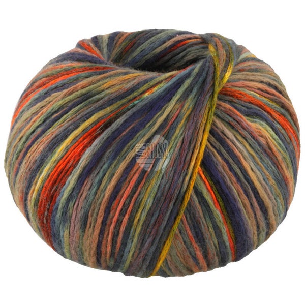 Olijf/Zwartgroen/Geel/Oranje ( Cotonella Multi ) 107
