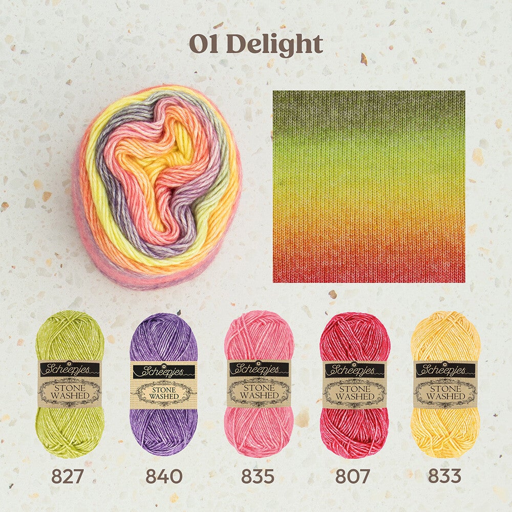 Stone Washed Flow, kl.1 Delight