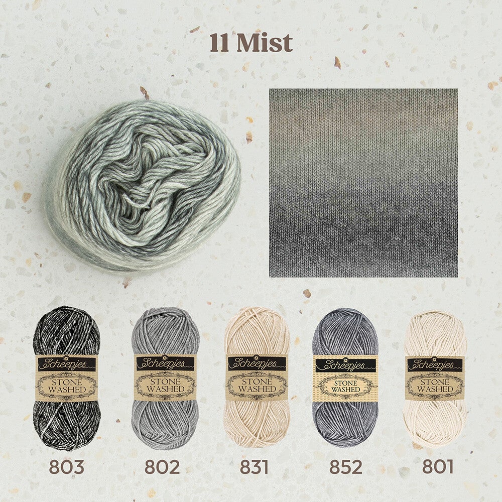 Stone Washed Flow, kl.11 Mist