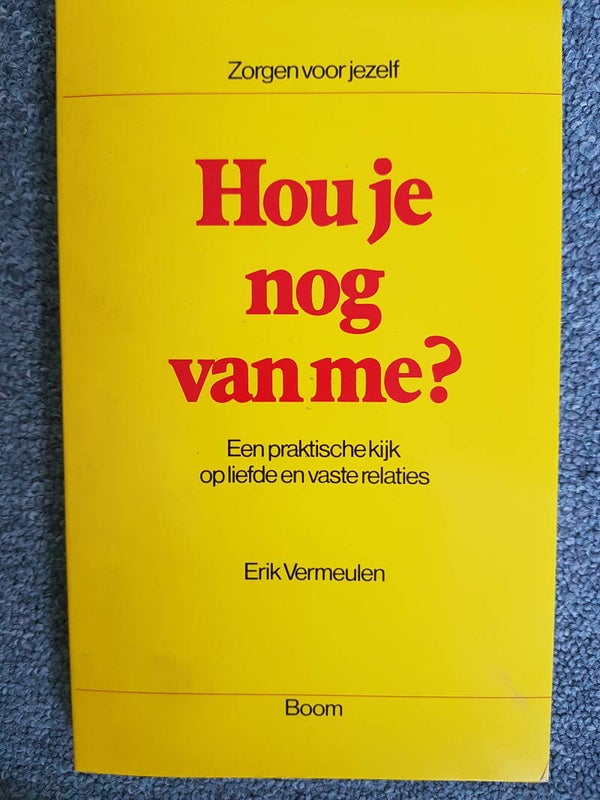 Hou je nog van me? Erik Vermeulen