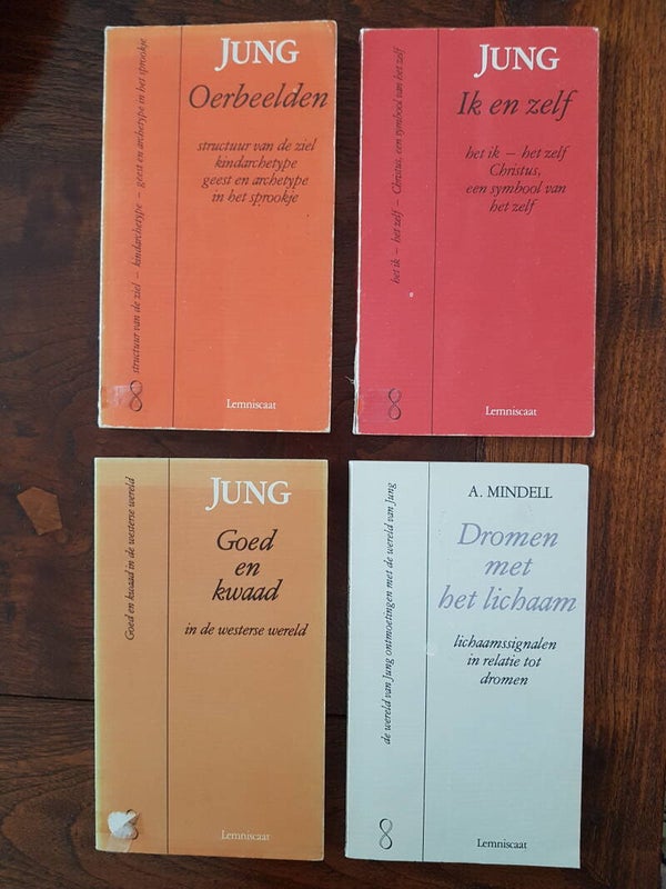 4 boekjes Jung