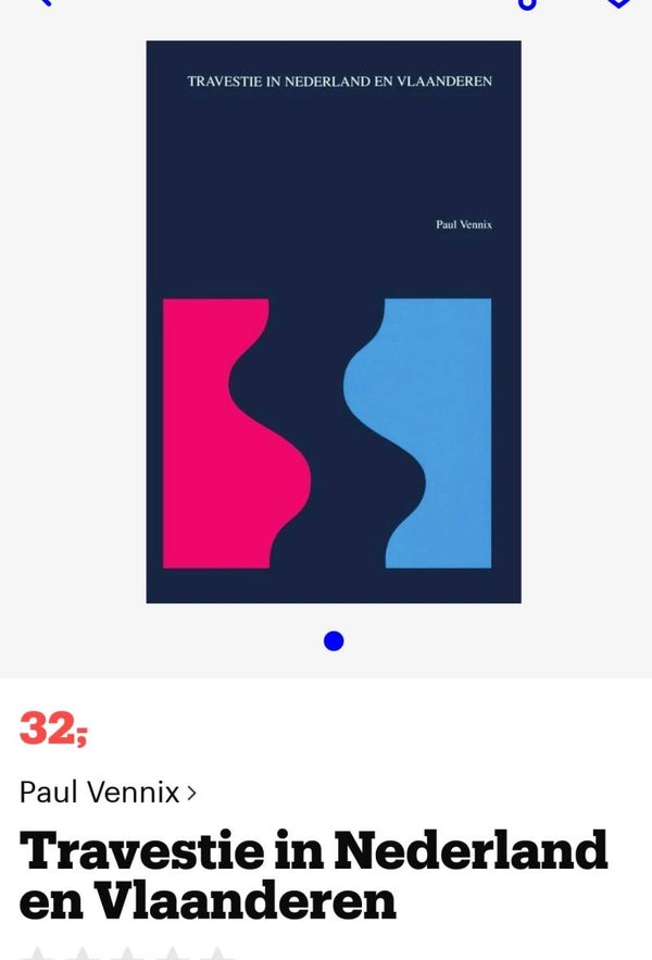 Travestie in Nederland en Vlaanderen - Paul(a) Vennix