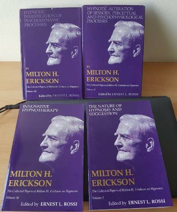 COLLECTORS ITEM     The collected papers of Milton H.Erickson on Hypnosis (4 volumes)