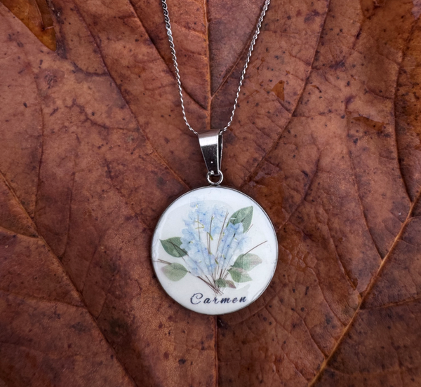 Gepersonaliseerde Herinneringsketting – Met Haar, As of Foto