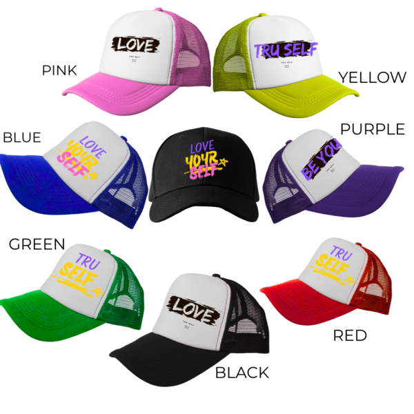Trucker Hat Tru Self by K-Lynn