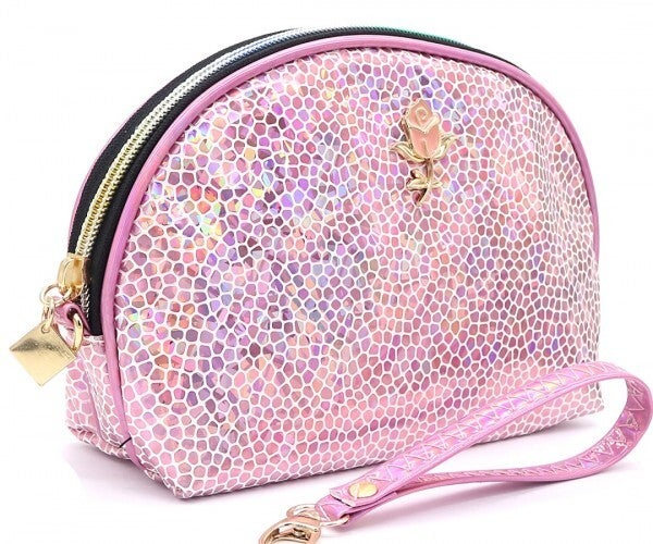 Toilet / Make-Up tas Roze Shiny