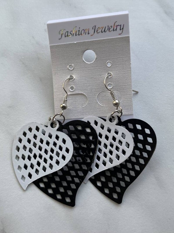 Oorbellen hanger hart