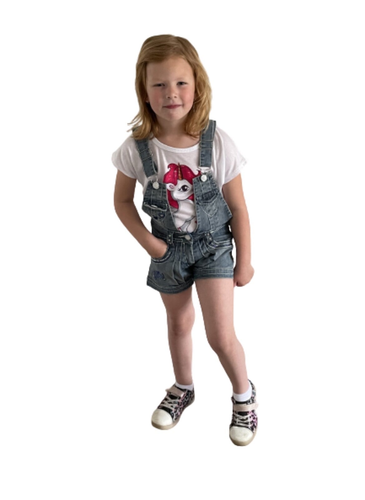 Korte tuinbroek Jeans