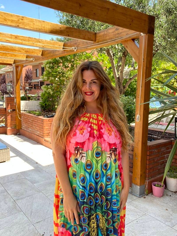 VESTIDO ESTAMPADO TABLAS