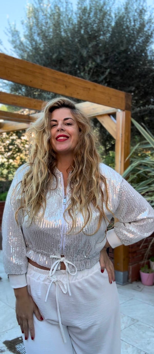 CHAQUETA LENTEJUELAS