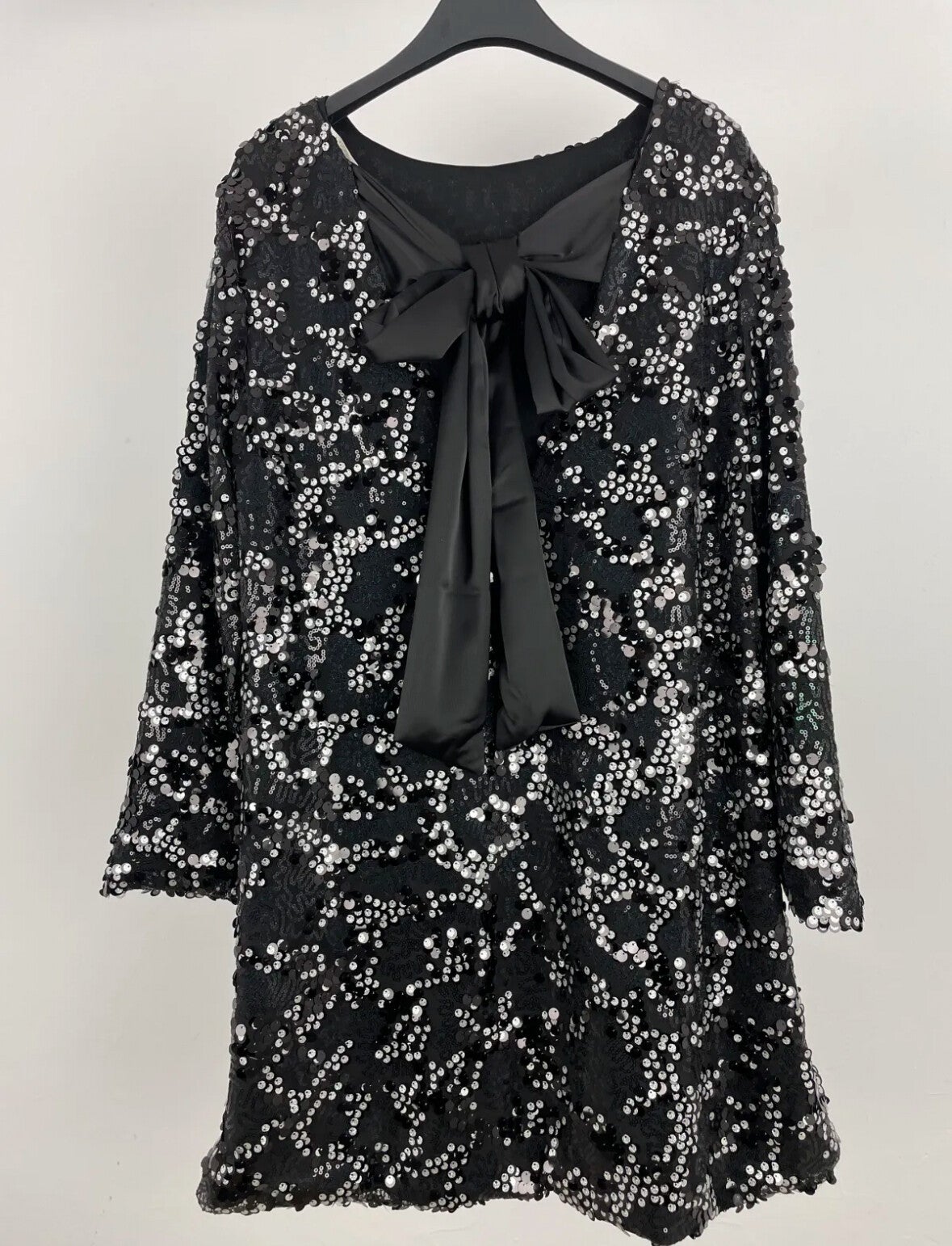 VESTIDO LENTEJUELAS LAZO