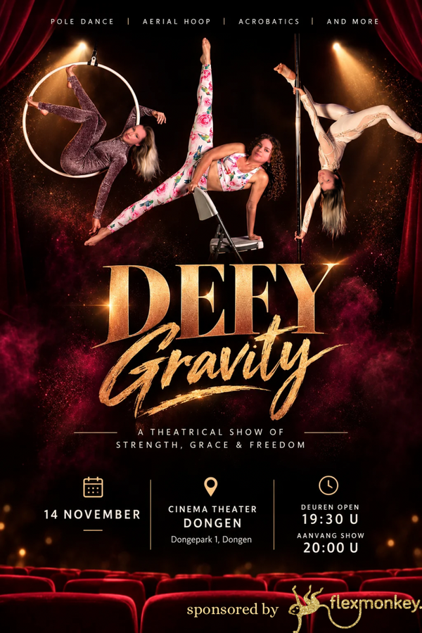 TICKETS shownight DEFY GRAVITY