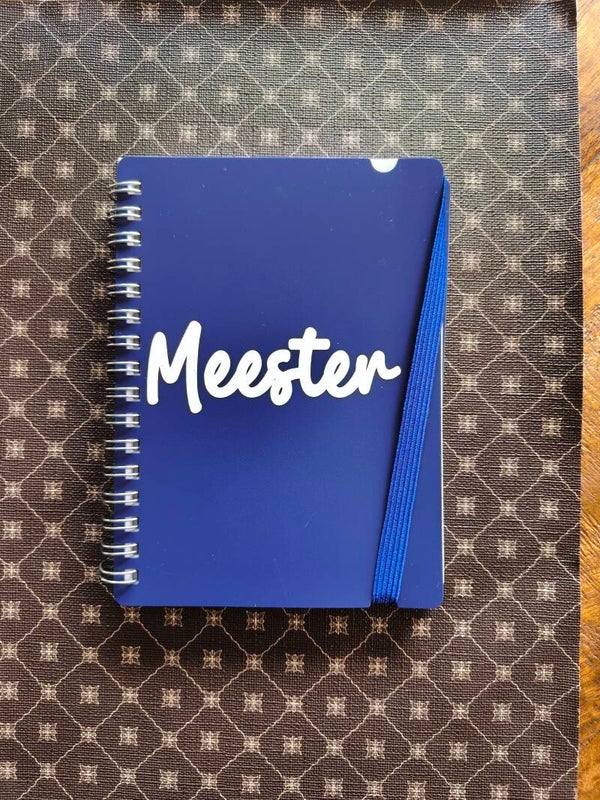 Meester blauw
